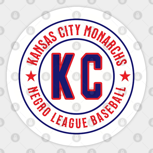 Kansas City Monarchs Negro League Baseball - Tribute Sticker by UrbanLifeApparel